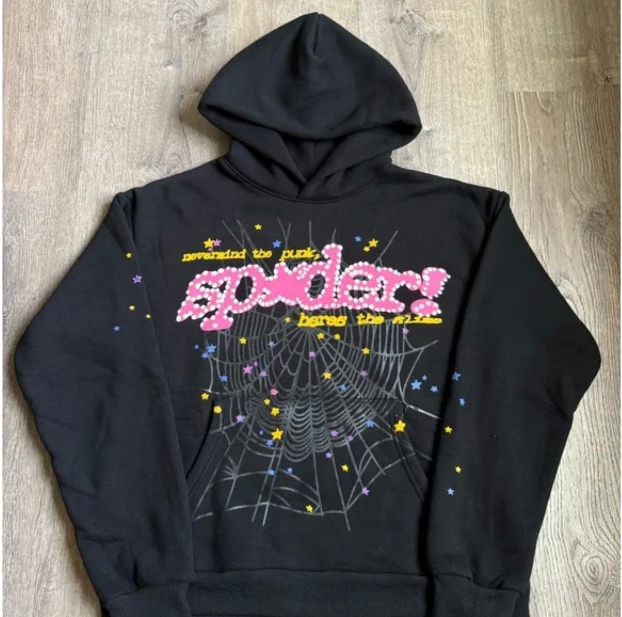 Sp5der P*NK Hoodie V2