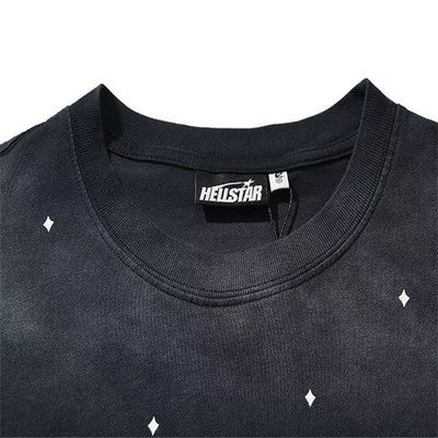 Hellstar Flare Black Flame long sleeve T-shirt.